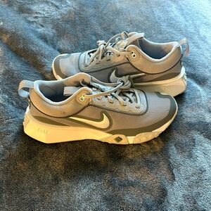 Grey Nike turfs